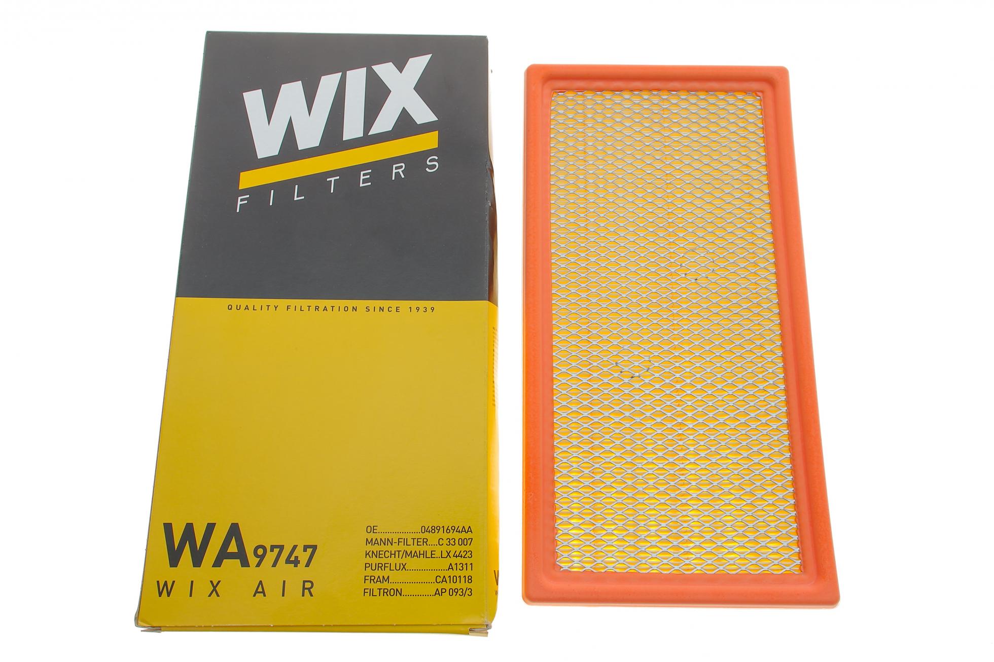 WA9747 WIX FILTERS